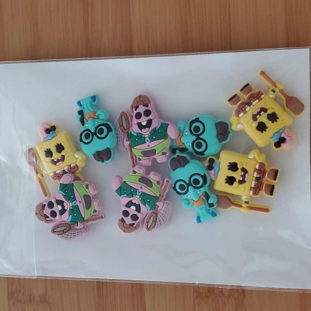 NWOT SpongeBob SquarePants Shoe Charms